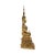 Gold Thai Artist, Large Bronze Buddha, 1800s, Bronze and Gold Leaf For Sale - Image 8 of 12