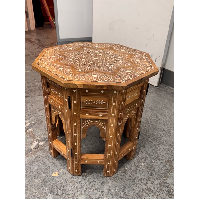 Tribal Butler Specialty Company Rashmi Side Table For Sale - Image 3 of 12