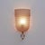 Art Dèco Italian Murano Glass and Brass Sconces, 2000, Set of 2 For Sale - Image 4 of 9