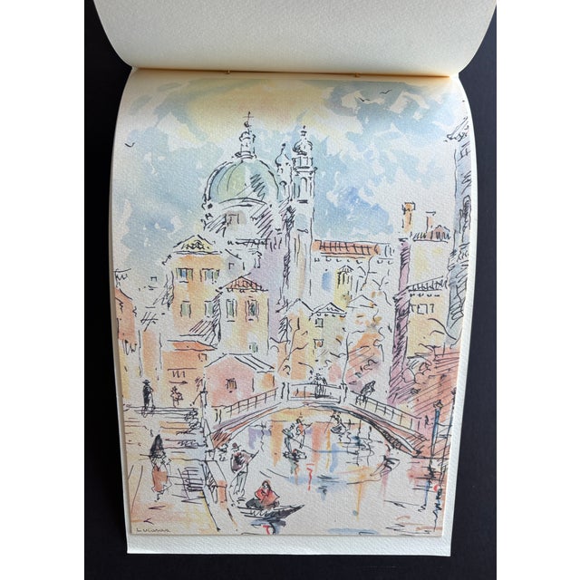 Complete Portfolio of 14 Venetian Color MCM Prints by Antonio Lucardo Reproduction For Sale - Image 17 of 18