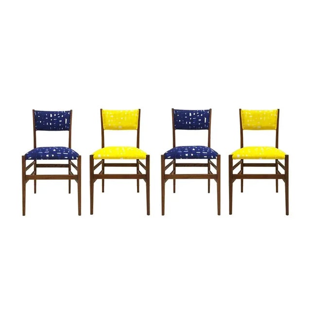 Mid-Century Leggera Italian Ash Wood Chairs by Gio Ponti for Cassina, 1951, Set of 4 For Sale - Image 16 of 16