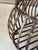 Vintage Rusted Patina Iron Jardinière With Paw Feet For Sale - Image 9 of 12