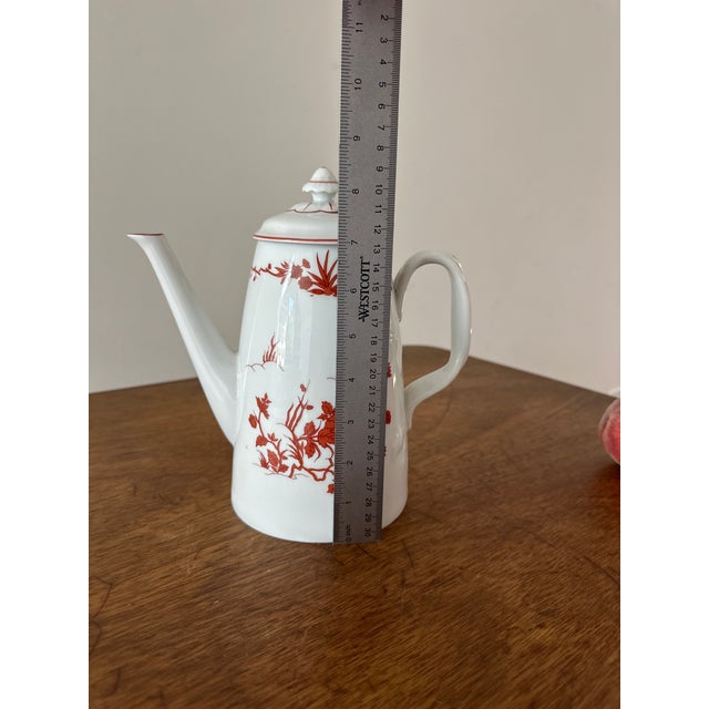 Vista Alegre Red Goa Coffee Pot For Sale In Louisville - Image 6 of 7