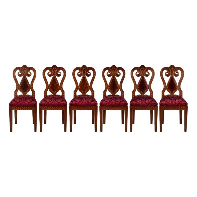 Chairs, 19th Century, Set of 6 For Sale