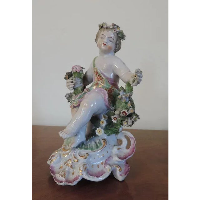 1765 English Derby Porcelain Cherub Figure For Sale - Image 10 of 10