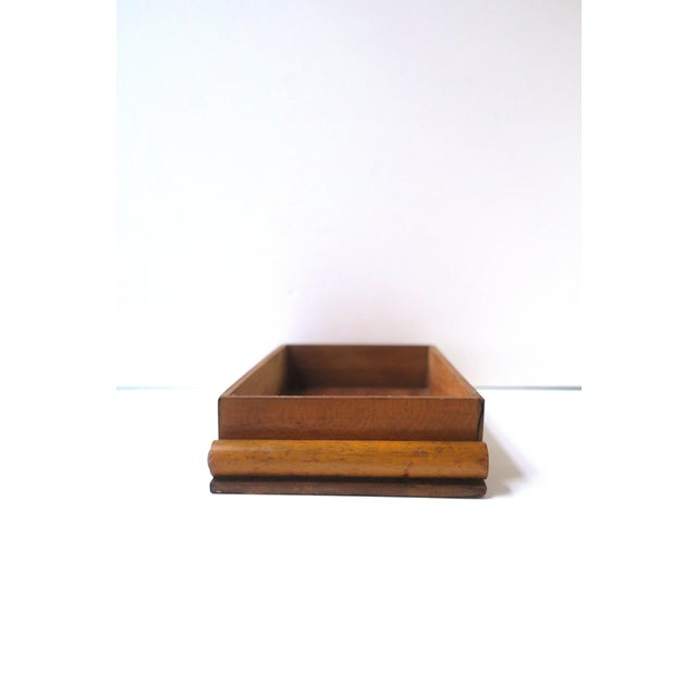 Tan Art Deco Period Jewelry Box or Vanity Tray, Circa Early-20th Century For Sale - Image 8 of 16