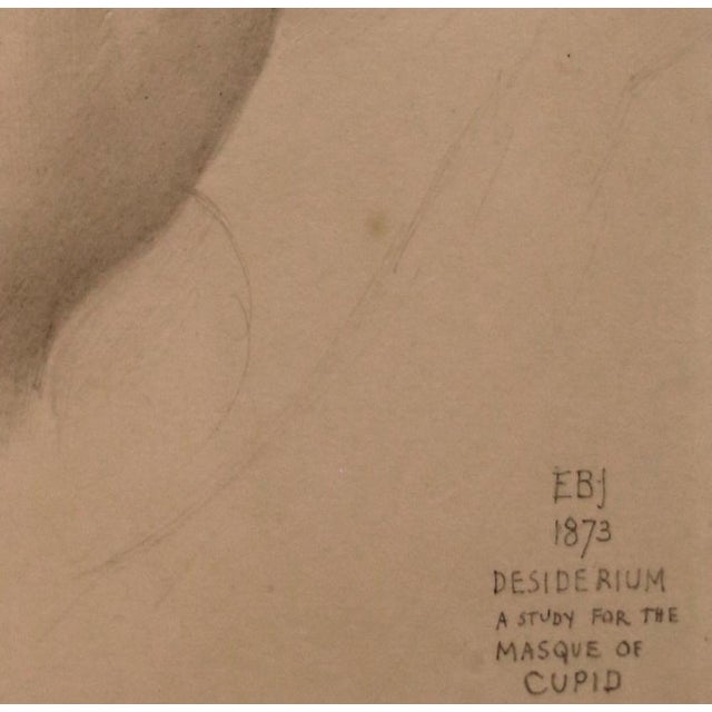 Modern Edward Burne-Jones, Desire, Serigraph For Sale - Image 3 of 4