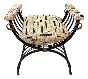 Curule Style Side Chair, 1970s