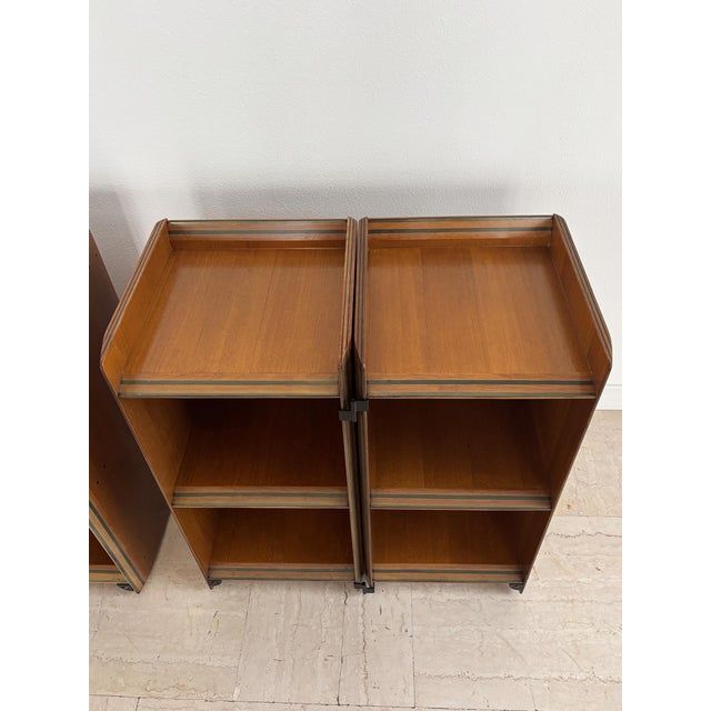 Artona Bedside Tables by Afra & Tobia Scarpa for Maxalto, Italy, 1970s, Set of 2 For Sale - Image 11 of 18