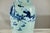 Chinese Blue and White Porcelain Altar Vase With Immortal Figures and Celadon Tint For Sale - Image 17 of 18
