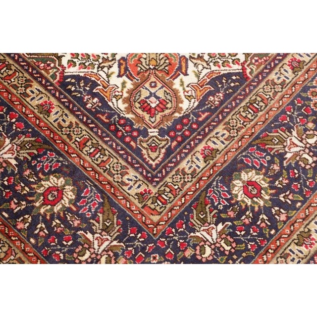 Tabriz Rug with Mahi Pattern For Sale - Image 6 of 11