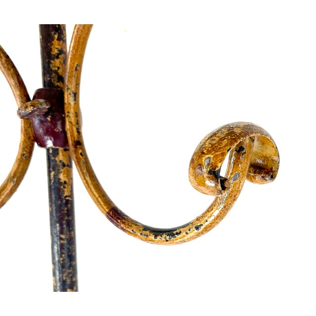 Art Deco Coat Rack and Umbrella Stand in Cast Iron, 1930s For Sale - Image 6 of 13