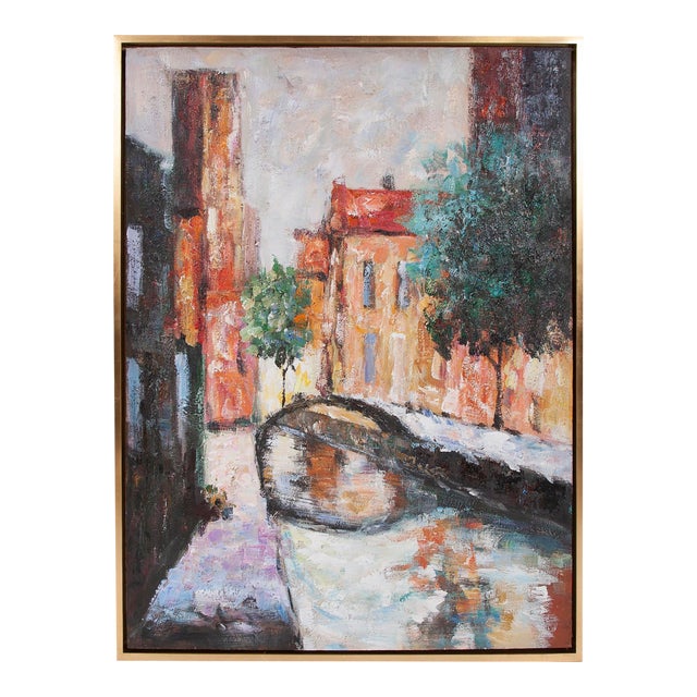 French Way Hand Painted Original Art For Sale