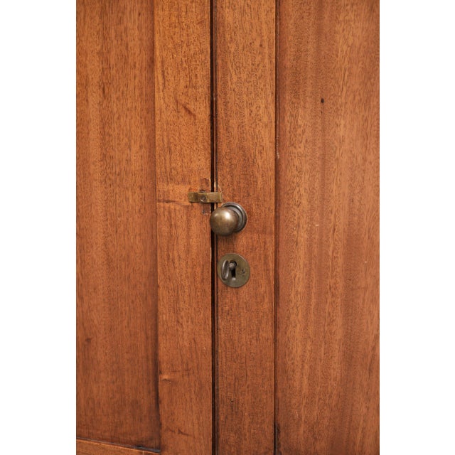 Antique English Gothic-Style Cabinet with Curved Wood, 1800s For Sale - Image 15 of 18