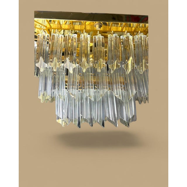 Vintage Italian Ceiling Lamp, 1970s For Sale - Image 11 of 12