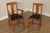 J.K. Rishel Furniture Co. Antique Mission Oak Set Of Six Dining Chairs For Sale - Image 4 of 12