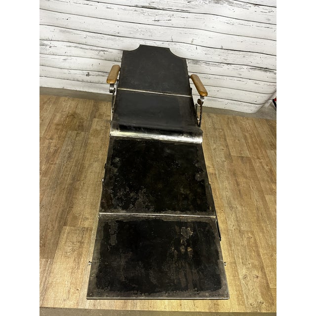 Vintage Medical Reclining Chair For Sale - Image 10 of 16