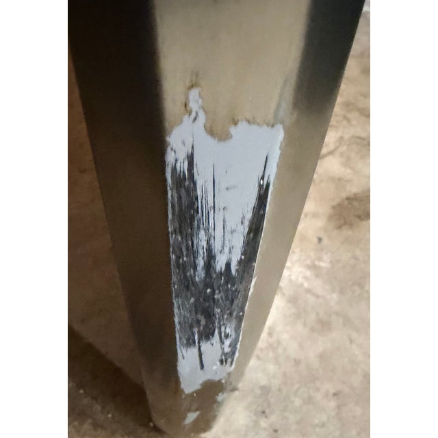 Zeta Mirror in Pewter by John Richard For Sale In West Palm - Image 6 of 11