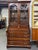 Beautiful vintage mahogany secretary desk attributed to Hickory Furniture Company.