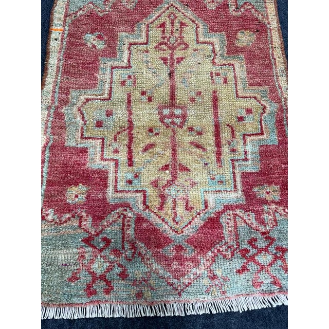 Contemporary Turkish Yastik Rug 2'1" x 2'7" For Sale - Image 3 of 5