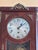 Wood Antique German Inlaid French Style Box Wall Clock 8 Day With Westminster Chime For Sale - Image 7 of 11