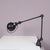 Vintage French Table Clamp Lamp in Black Metal, 1950s For Sale - Image 11 of 17