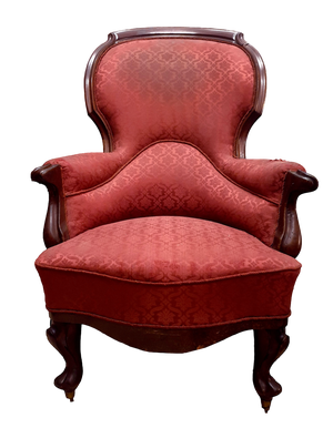 French Louis Philippe Armchair in Mahogany