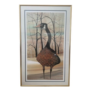 The Sentry - Rare Limited Edition Lithograph by P Buckley Moss - 84/500 For Sale
