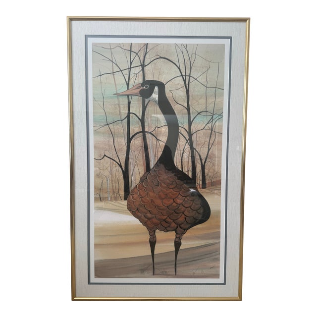 The Sentry - Rare Limited Edition Lithograph by P Buckley Moss - 84/500 For Sale