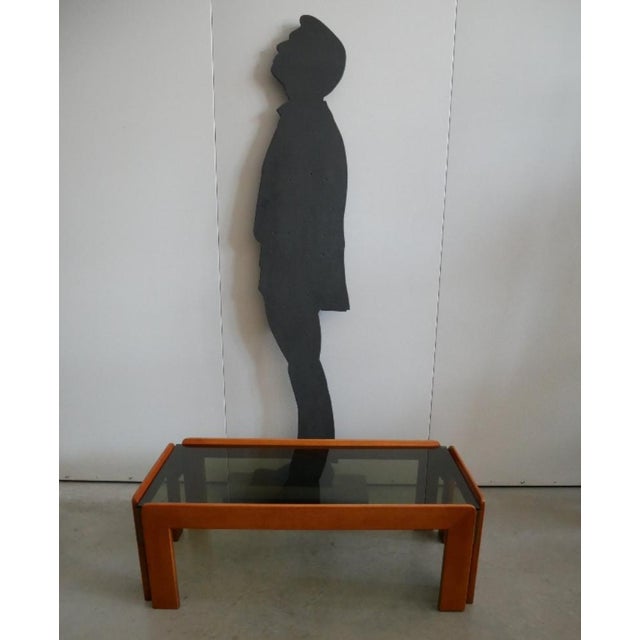 Vintage Italian Coffee Table by Afra & Tobia Scarpa for Cassina, 1960s For Sale - Image 3 of 15