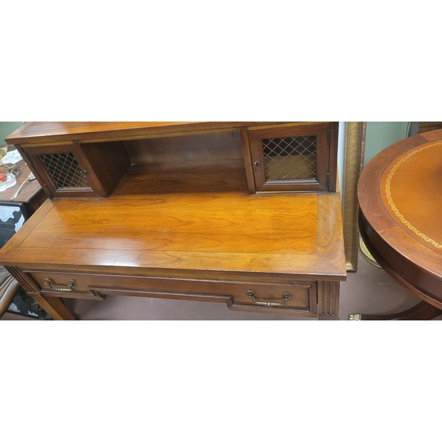 Fine 1950s Continental Desk For Sale - Image 12 of 14