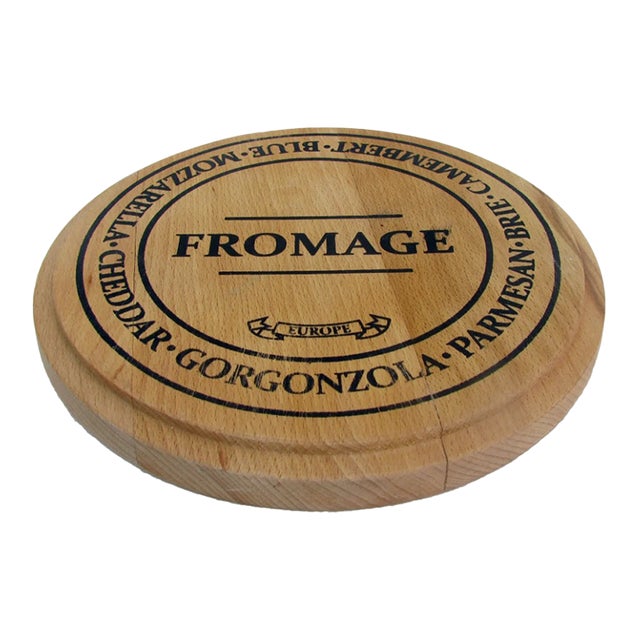 Rustic European Style Cheese Board For Sale