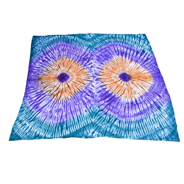 Wonderfully soft tie-dyed material! We do not recommend laundering textiles and do not accept returns of textiles that...