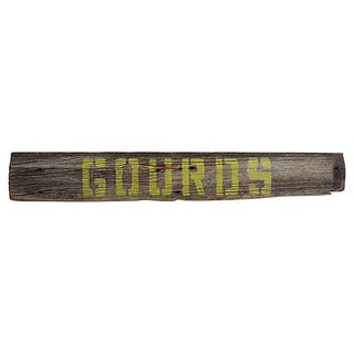 Wooden Produce Sign Advertising Gourds for Sale For Sale