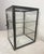 Antique Handmade Metal Glass Countertop Store Display Show Case Sliding Shelves For Sale - Image 13 of 14