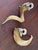 Rustic 1990s Resin Ram Horn Candlesticks For Sale - Image 3 of 7
