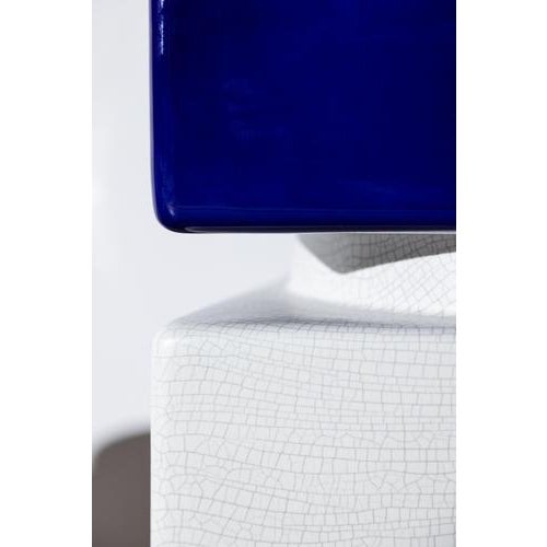 Hidden Secret Three-Piece Decorative Object in Glazed Ceramic by Berto For Sale - Image 10 of 18