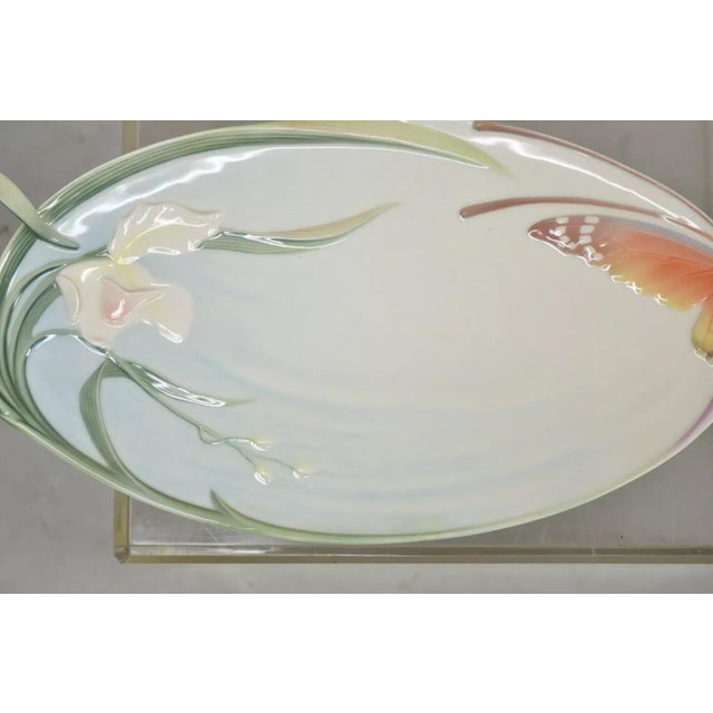 フランツ　Franz Collection Butterfly トレイ Franz Collection Papillon Butterfly Porcelain Ornamental