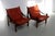 Norwegian Hunter Easy Chairs by Torbjørn Afdal for Bruksbo, 1970s. Set of 2. Great patinated pair of safari chairs model...