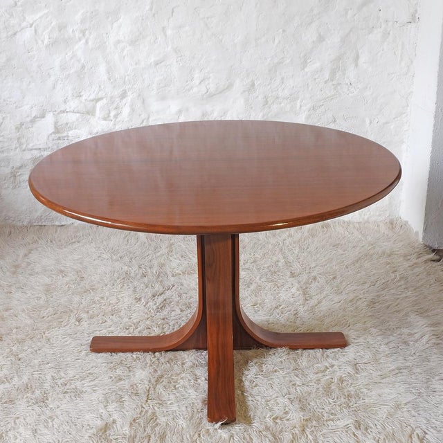 Mid-Century Walnut Dining Table, 1960s For Sale - Image 9 of 17