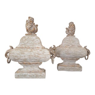 Early 21st Century Pair of Architectural Vessels For Sale