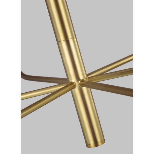 The Brianna six light single tier chandelier in burnished brass supplies ample lighting for your daily needs, while adding...