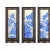 Chinese Mountain River Porcelain Blue & White Painting Wall Panel Set For Sale - Image 4 of 8