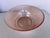 Art Deco 1930s Federal Glass Co. "Diana" Pink Depression Glass Swirl Serving Bowl For Sale - Image 3 of 4