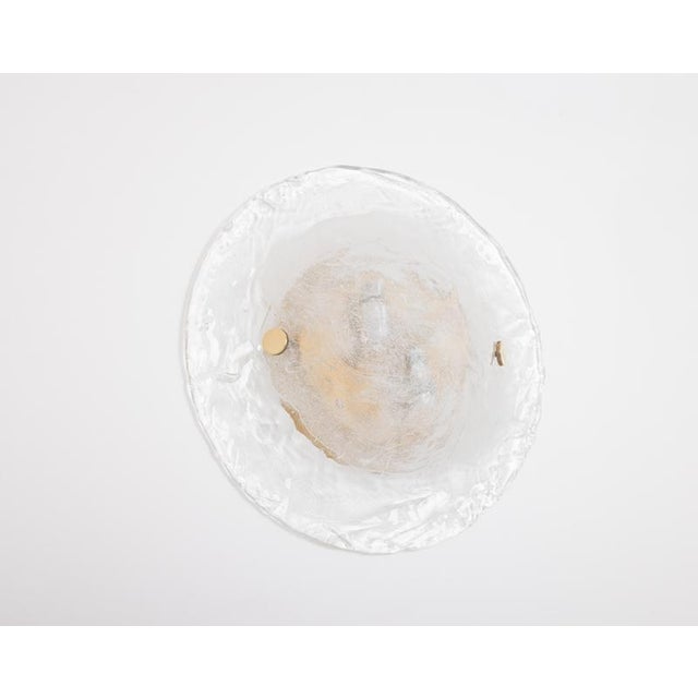 1960s Glass Sconces Wall Lights attributed to Kalmar, Austria, 1960s, Set of 2 For Sale - Image 5 of 12