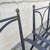 Brown Neoclassical Regency Aluminum & Steel Metal Outdoor Patio Arm Chair - Set of 4 For Sale - Image 8 of 12