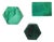 Mid-Century Modern Malachite Miniature Boxes, 1980s, Set of 3 For Sale