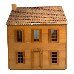 Vintage Wooden Dollhouse
