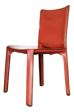 Model 412 Chair in Leather by Mario Bellini for Cassina, 1978