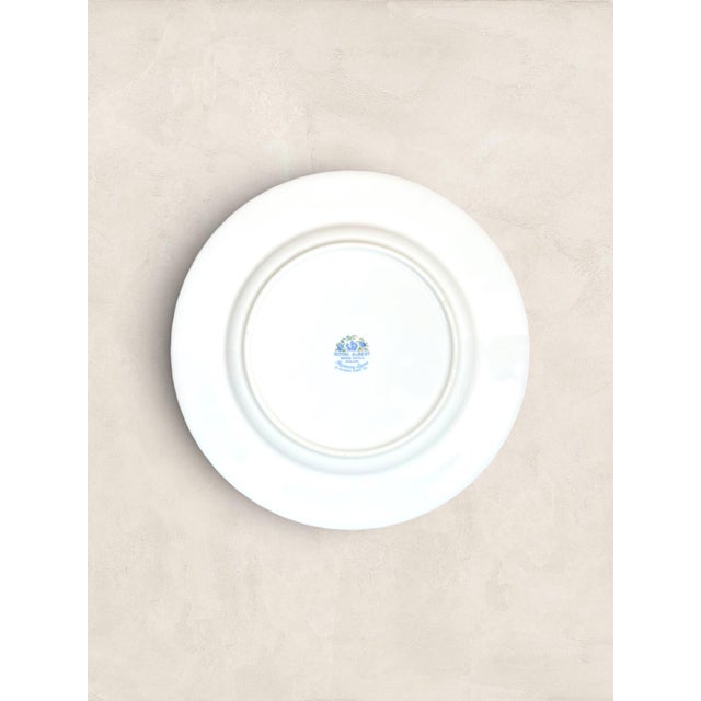 Vintage English Royal Albert Memory Lane Bone China Quartet - Set of Four For Sale - Image 13 of 16